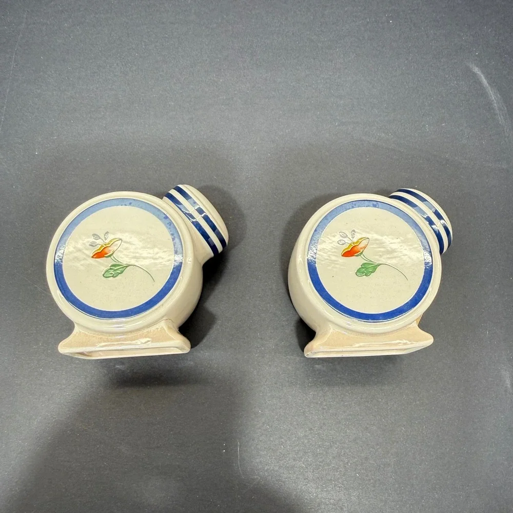 Howard Kaplan French Country Store Clementine Salt and Pepper Shaker Set Ceramic